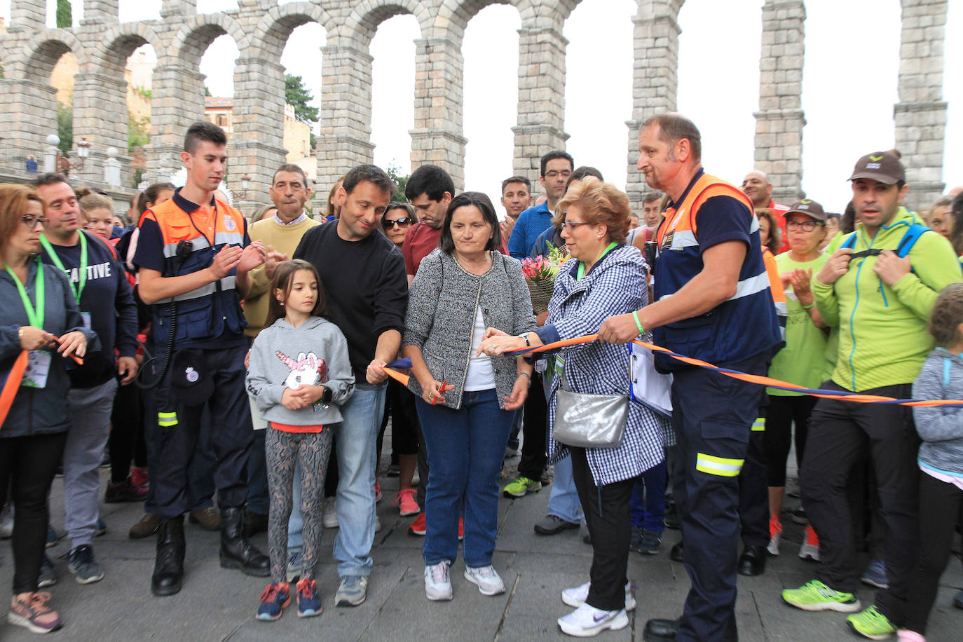 Fotos: Marcha Popular Segovia con la sierra de Guadarrama