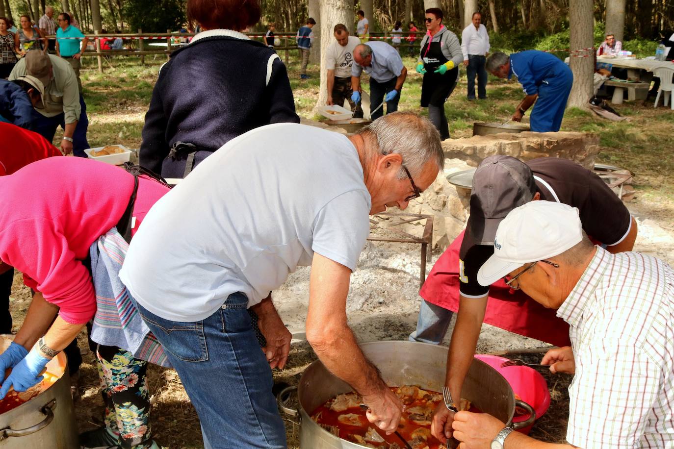 Degustación de cocido en recuerdo a los montaneros.