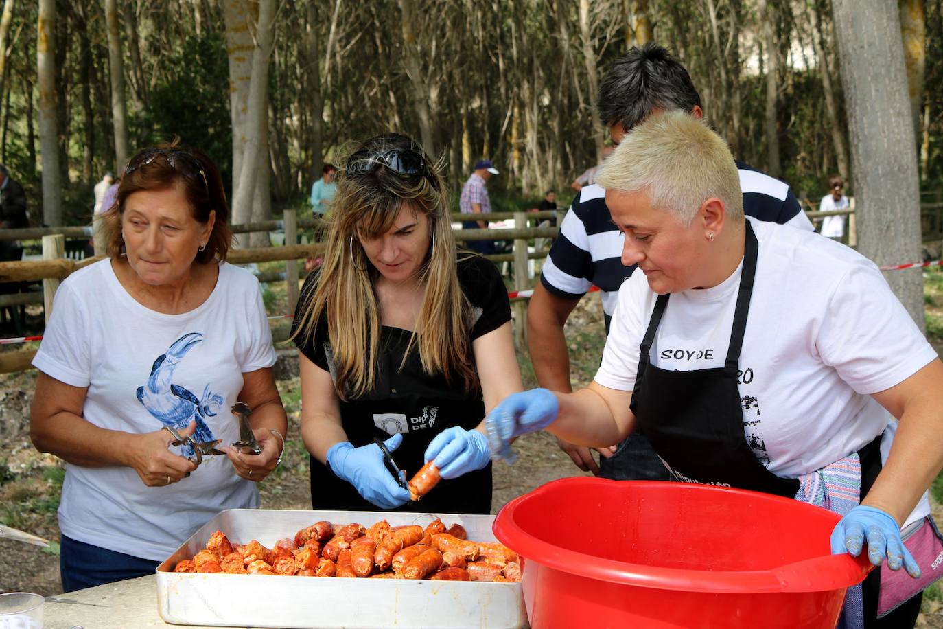 Degustación de cocido en recuerdo a los montaneros.