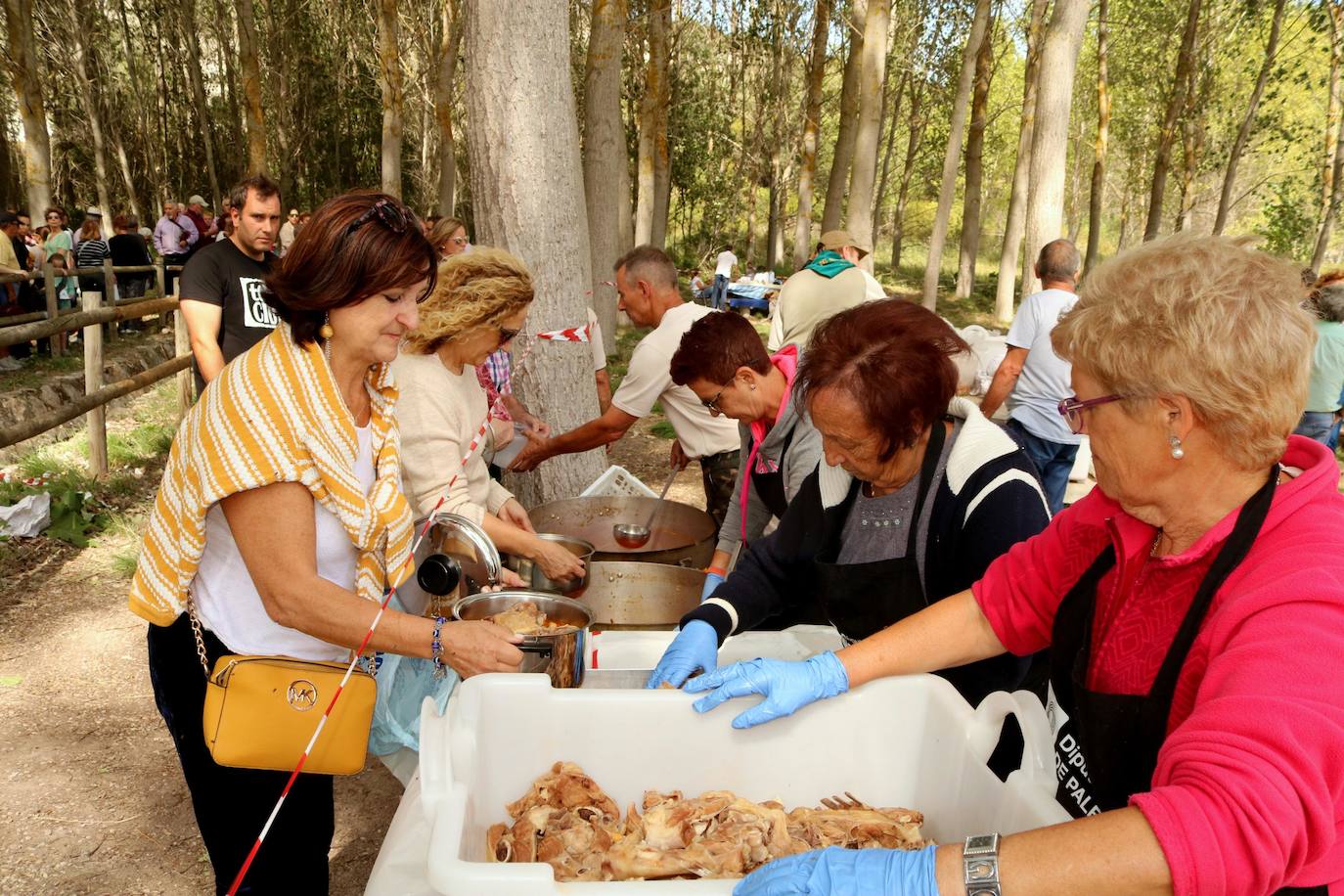 Degustación de cocido en recuerdo a los montaneros.