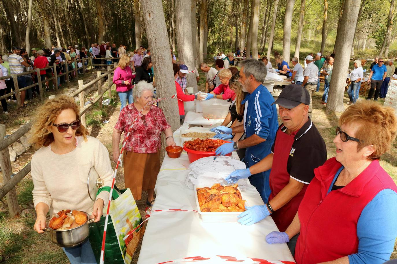 Degustación de cocido en recuerdo a los montaneros.