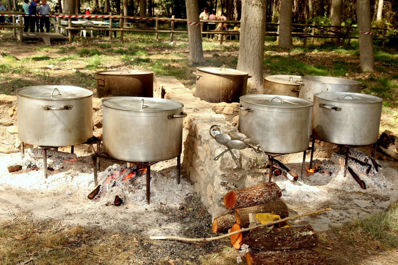 Degustación de cocido en recuerdo a los montaneros.