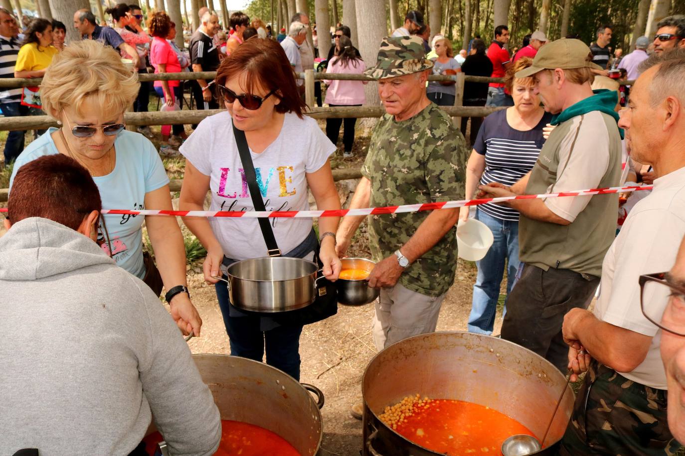 Degustación de cocido en recuerdo a los montaneros.