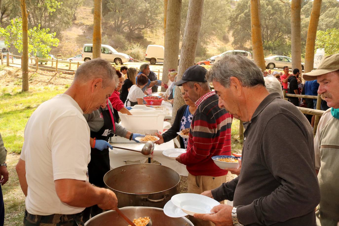 Degustación de cocido en recuerdo a los montaneros.