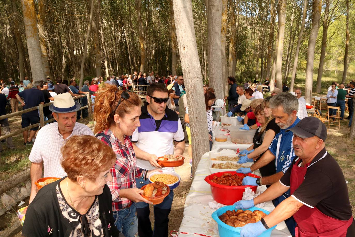 Degustación de cocido en recuerdo a los montaneros.