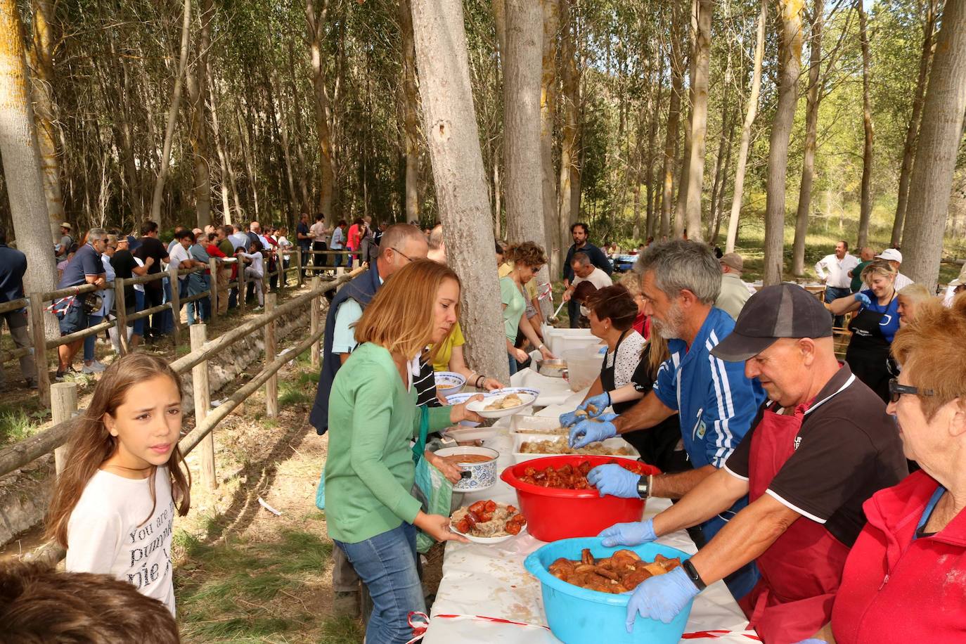 Degustación de cocido en recuerdo a los montaneros.