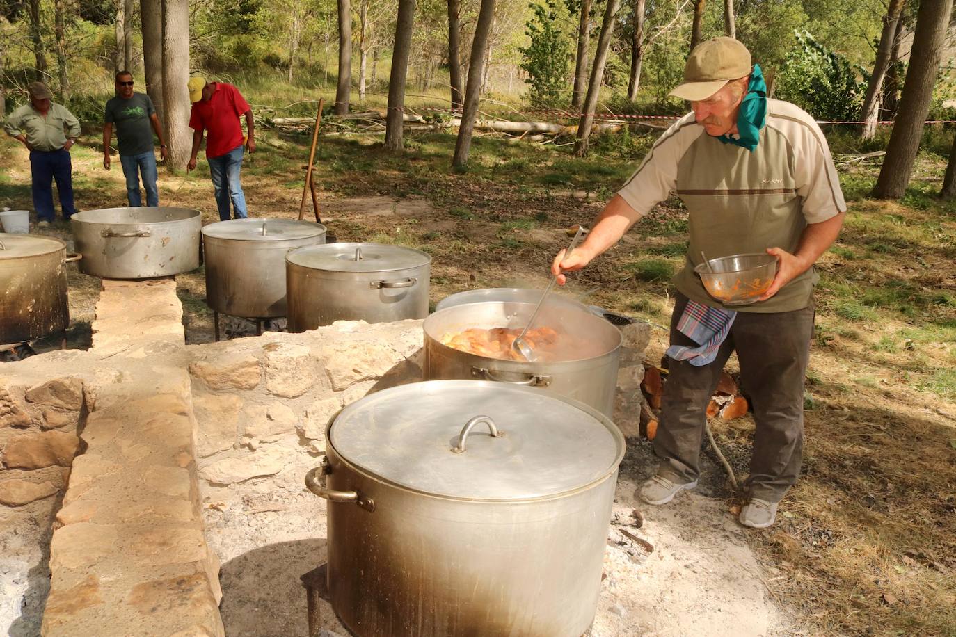 Degustación de cocido en recuerdo a los montaneros.