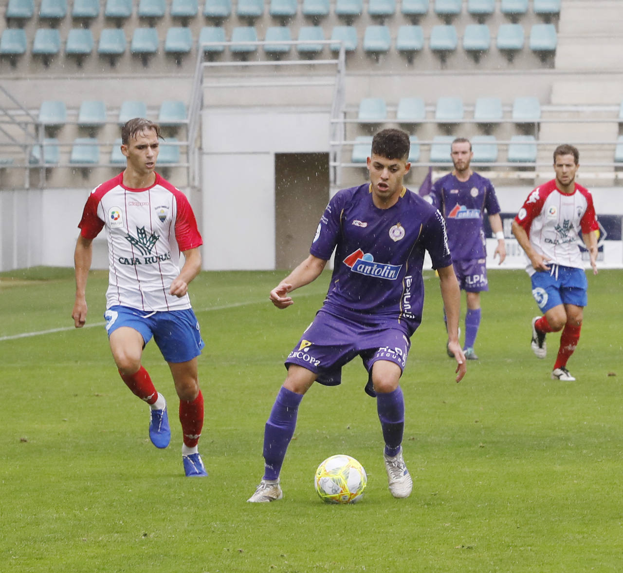 Empate entre Palencia Cristo Atlético y Atlético Tordesillas en la Balastera. 