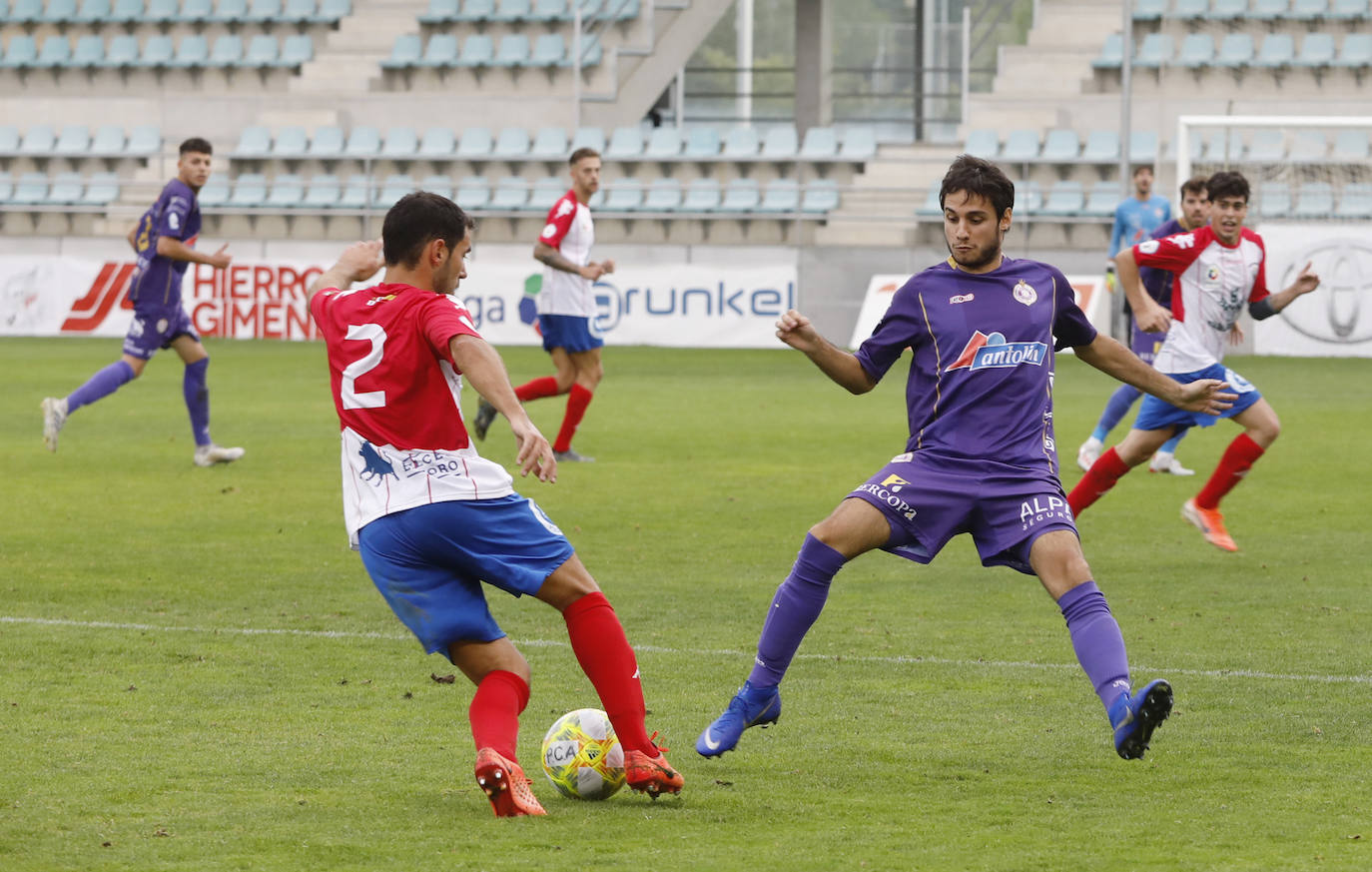 Empate entre Palencia Cristo Atlético y Atlético Tordesillas en la Balastera. 