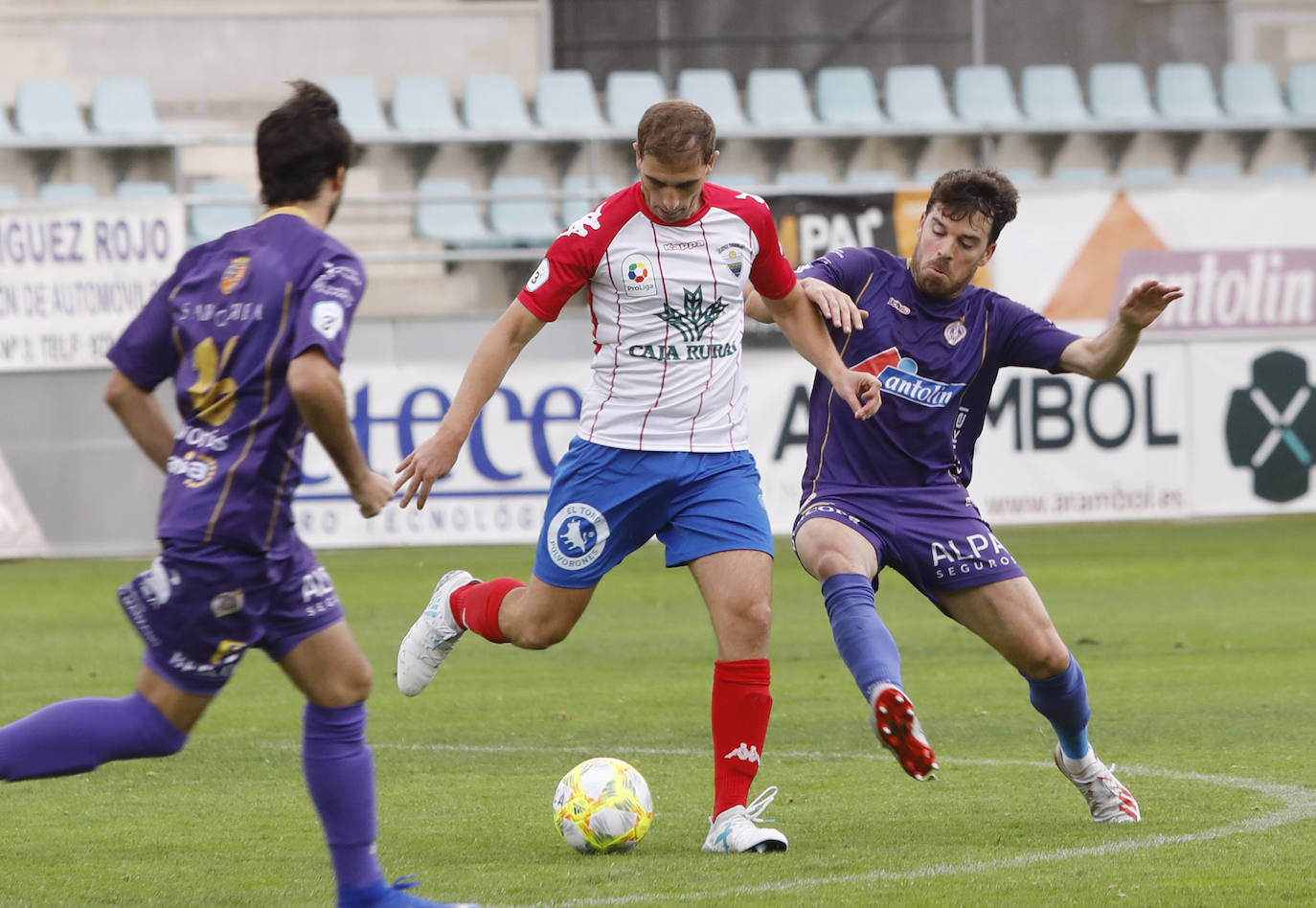 Empate entre Palencia Cristo Atlético y Atlético Tordesillas en la Balastera. 