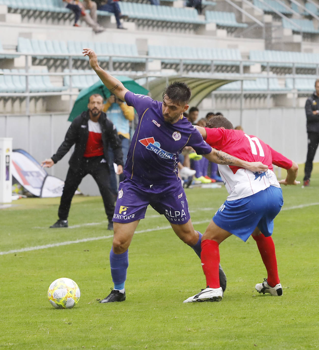 Empate entre Palencia Cristo Atlético y Atlético Tordesillas en la Balastera. 