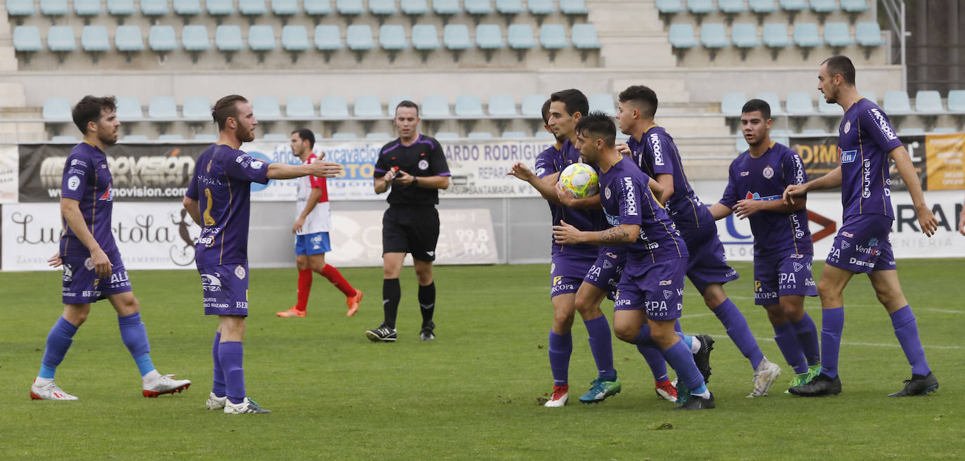 Empate entre Palencia Cristo Atlético y Atlético Tordesillas en la Balastera. 