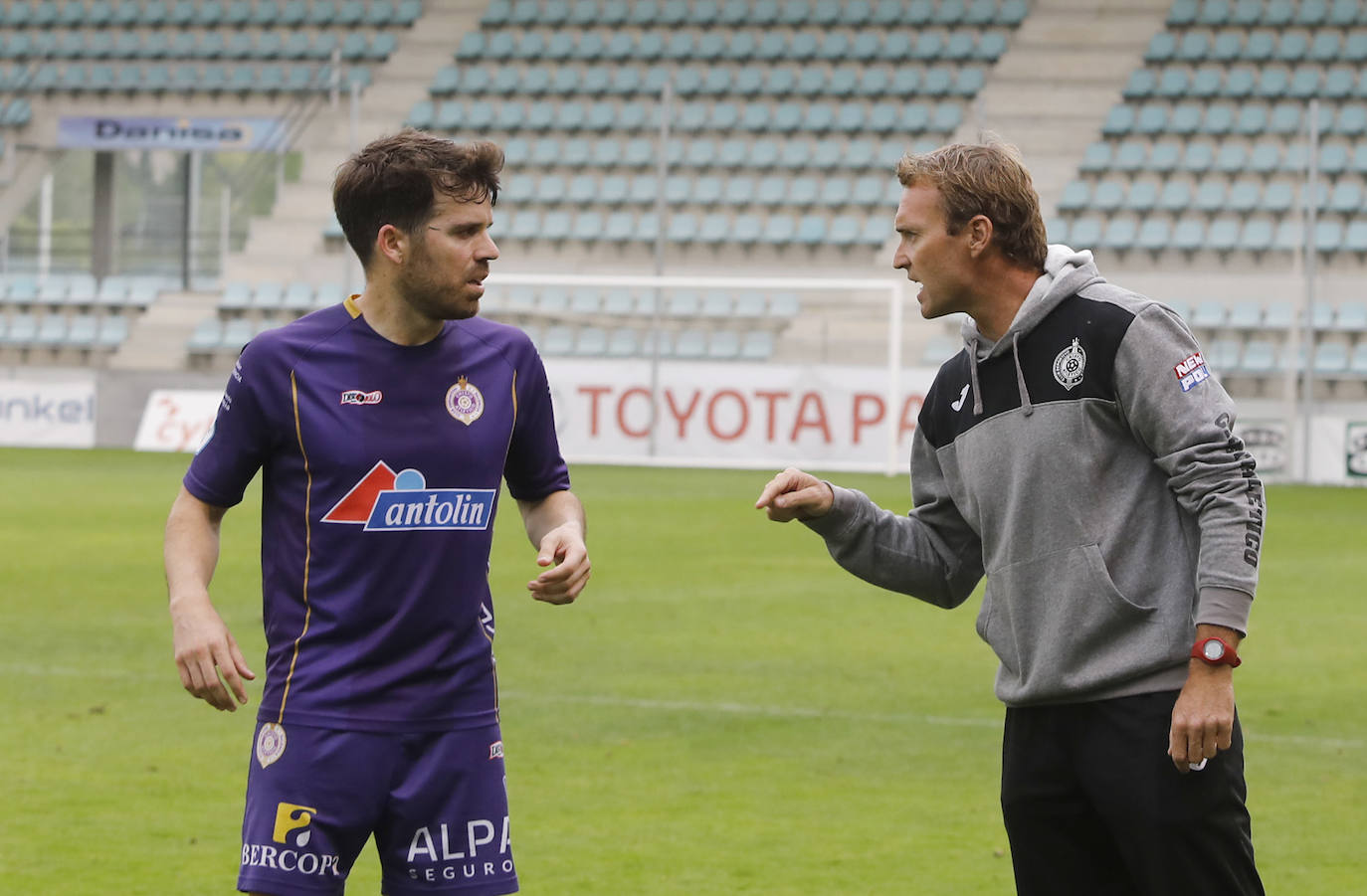 Empate entre Palencia Cristo Atlético y Atlético Tordesillas en la Balastera. 