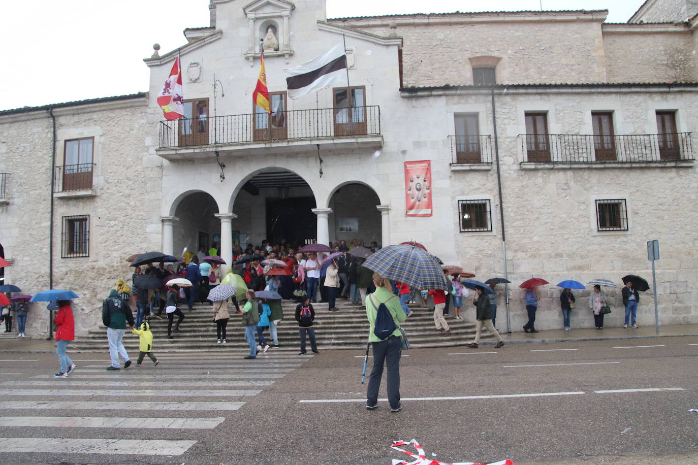 Fotos: La lluvia suspende la Romería de la Virgen del Henar