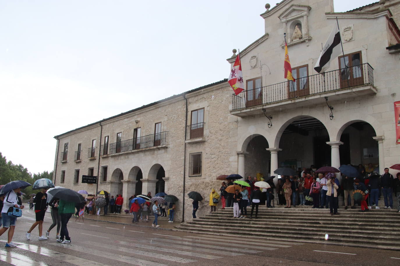 Fotos: La lluvia suspende la Romería de la Virgen del Henar