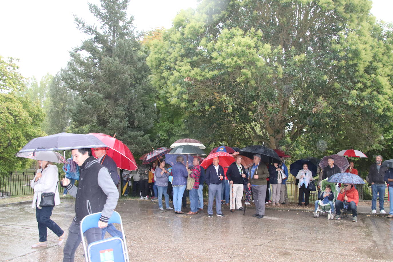 Fotos: La lluvia suspende la Romería de la Virgen del Henar