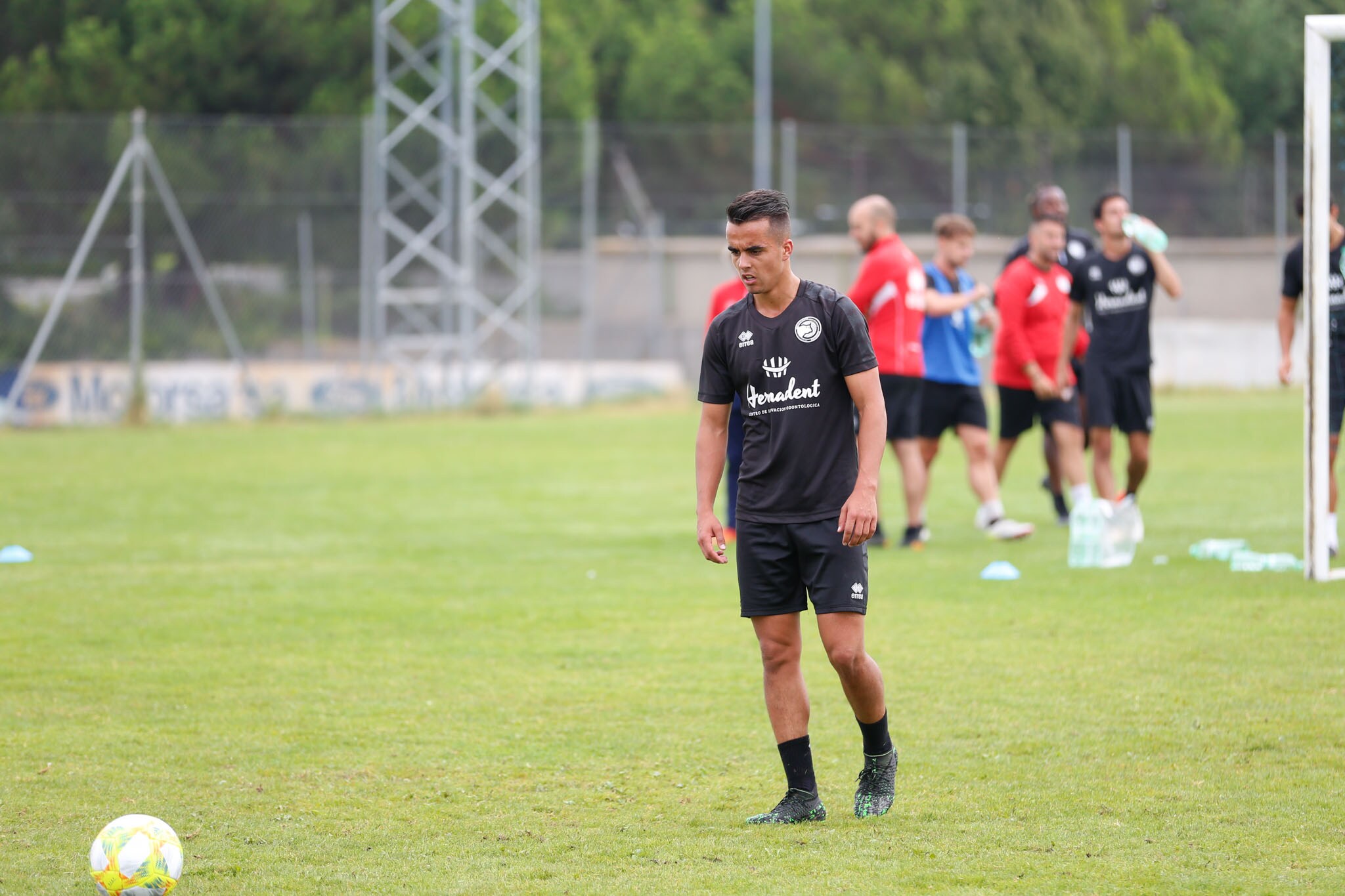 Fotos: José Ángel Alonso ya se entrena con el Unionistas