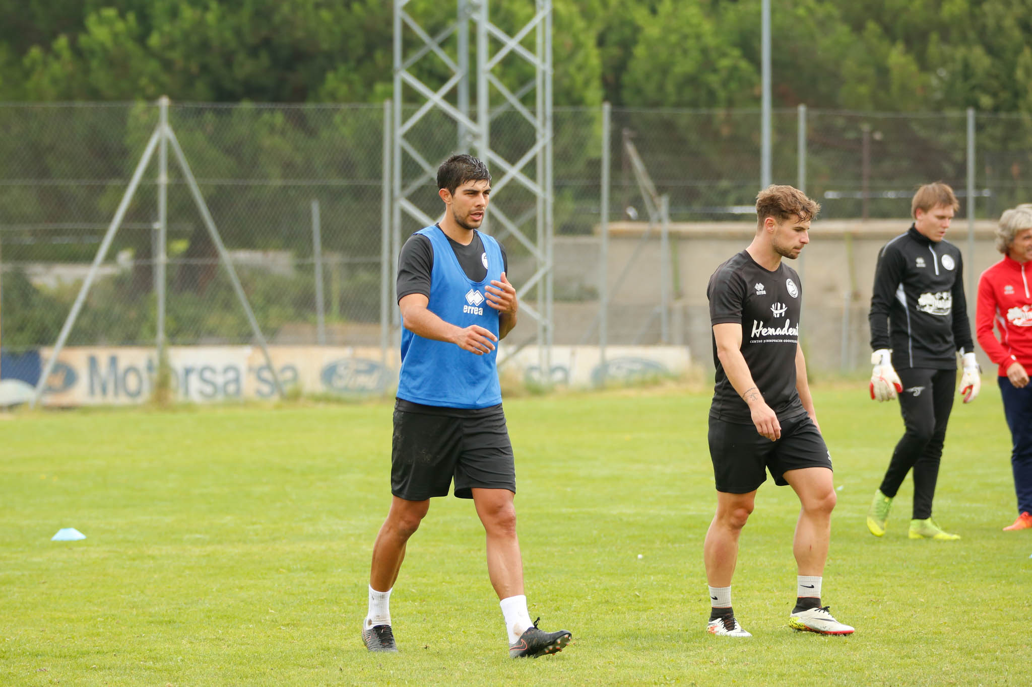 Fotos: José Ángel Alonso ya se entrena con el Unionistas