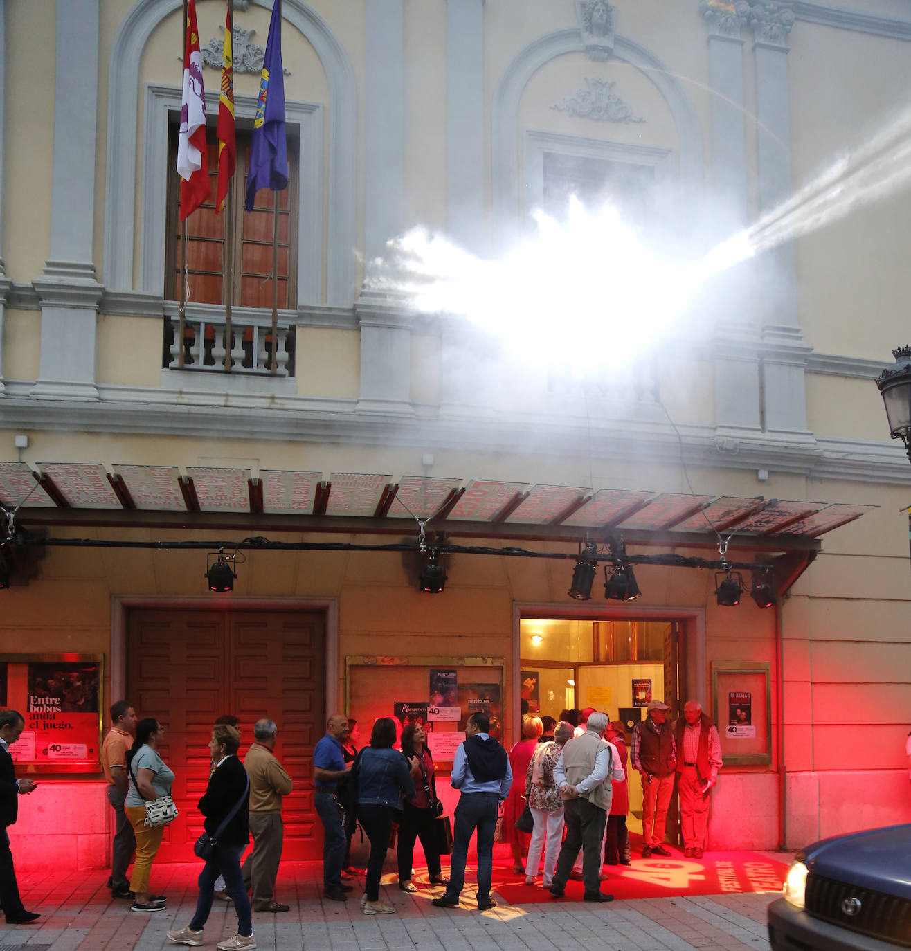 Fotos: Inauguración del festival de teatro Palencia