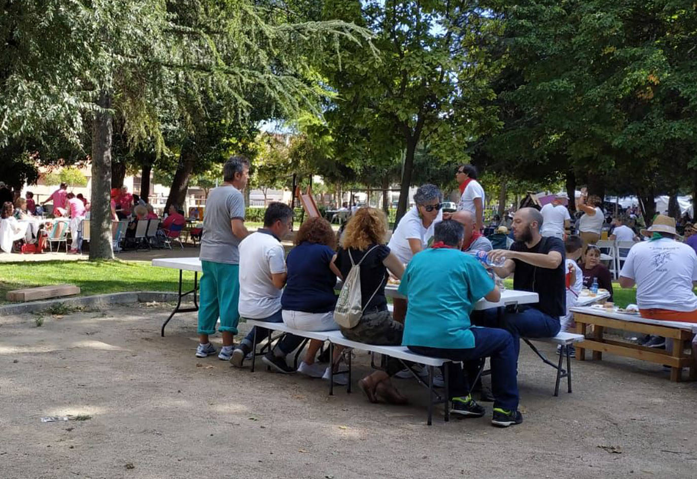 Las fiestas se están desarrollando con total normalidad. FERNANDO DE LA CALLE