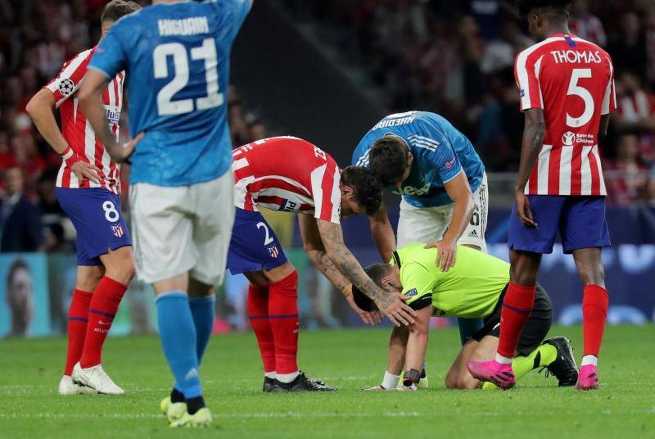 El Atlético de Madrid y la Juventus de Turín se enfrentaron en el Metropolitano en la primera jornada de la Liga de Campeones.