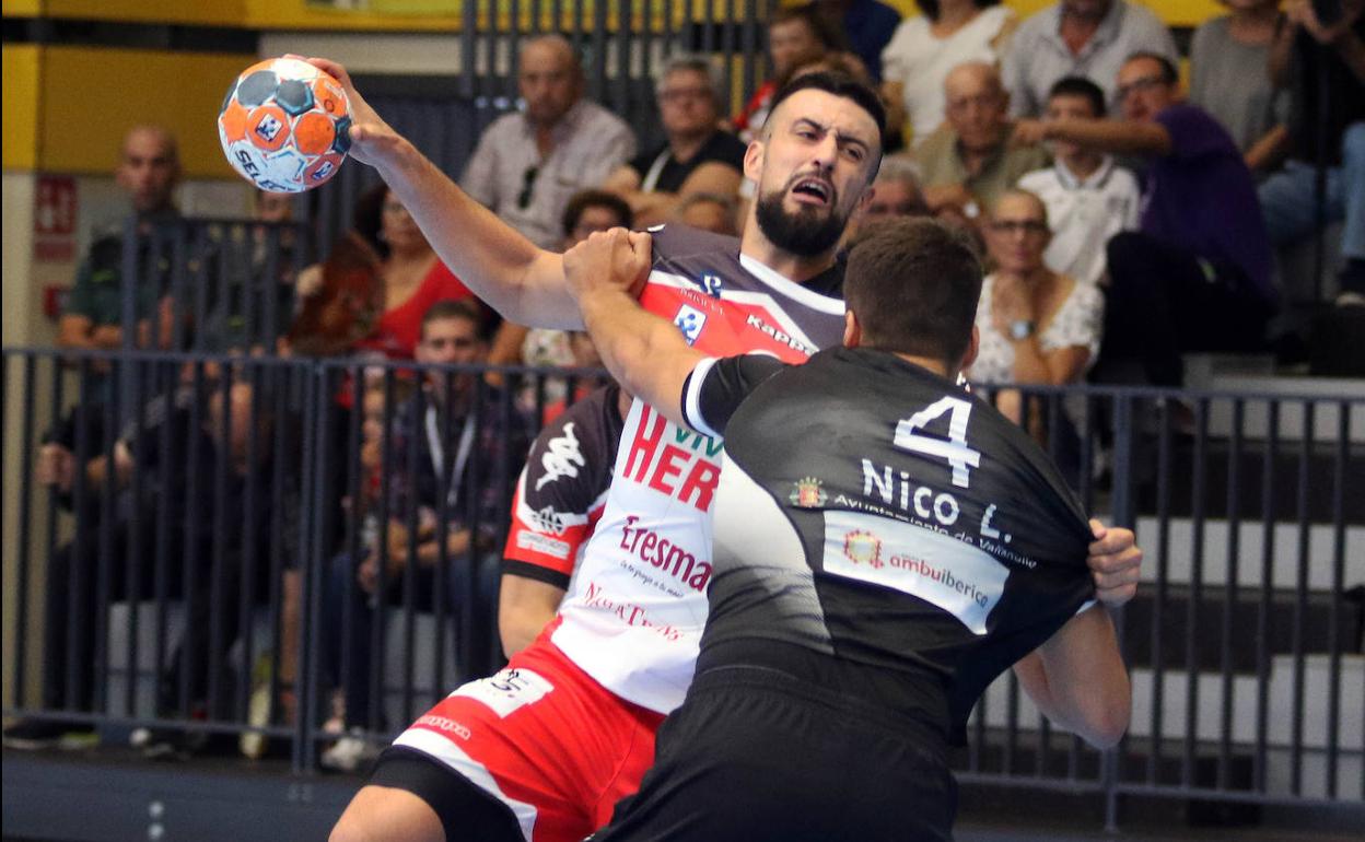 Agus Casado, durante el primer partido de Liga frente al Atlético Valladolid.