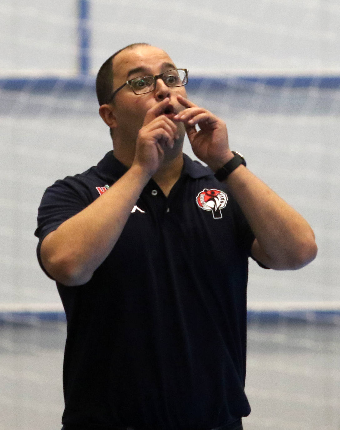 Partido entre el Balonmano Nava y el Guadalajara ANTONIO DE TORRE