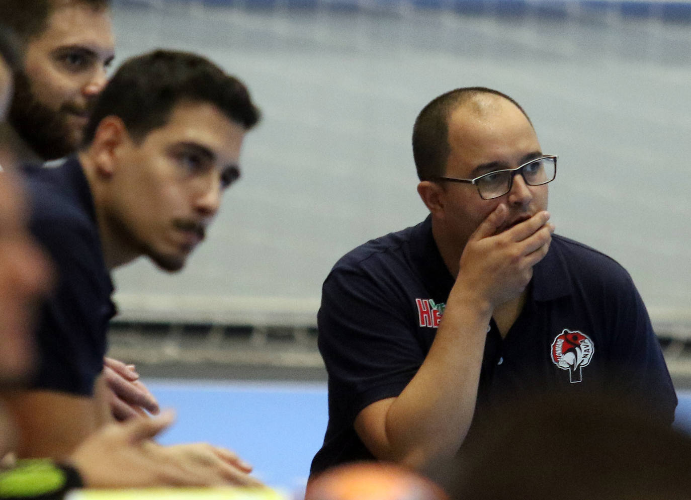 Partido entre el Balonmano Nava y el Guadalajara ANTONIO DE TORRE