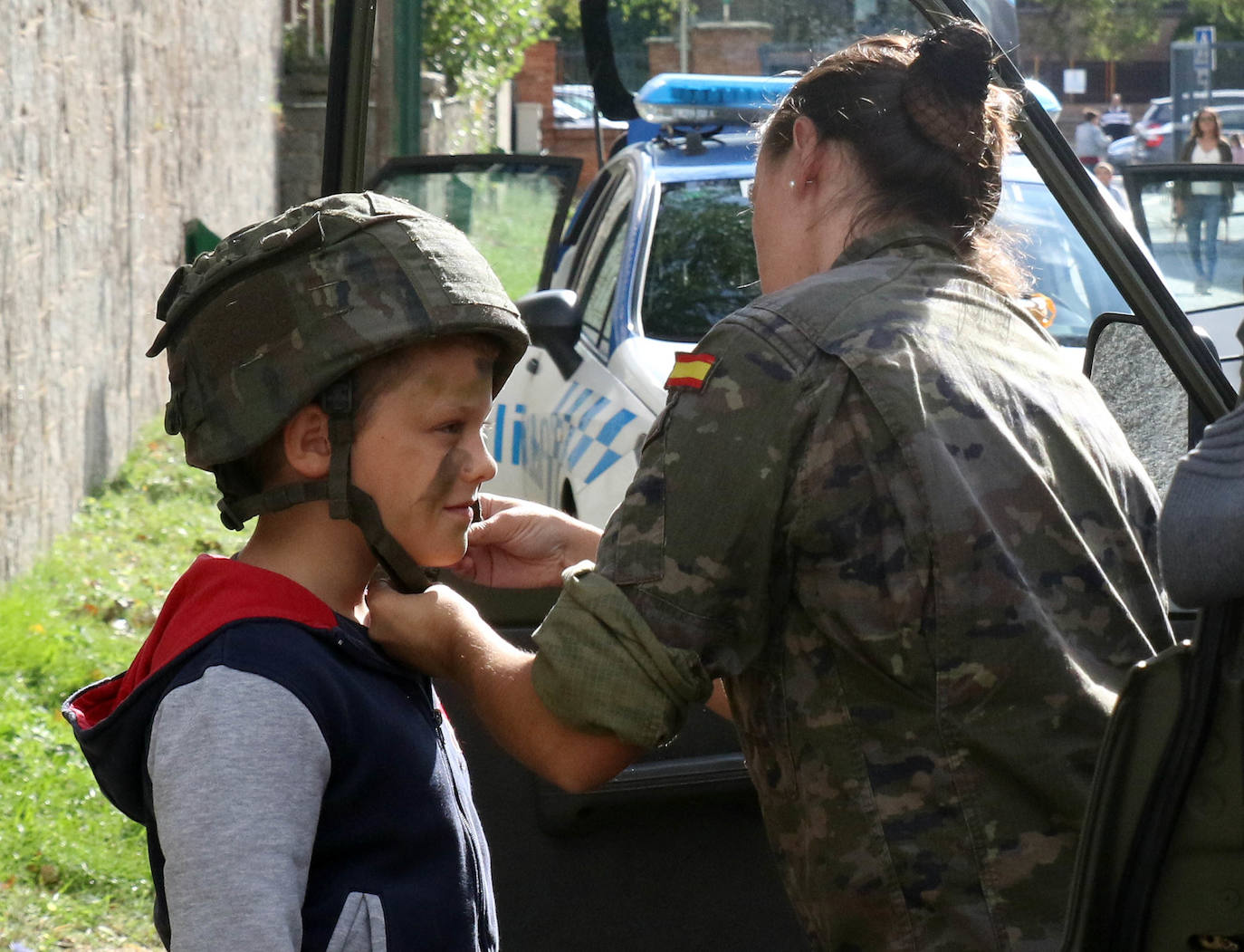 Encuentro entre la Gimnástica Segoviana y el Santa Marta.