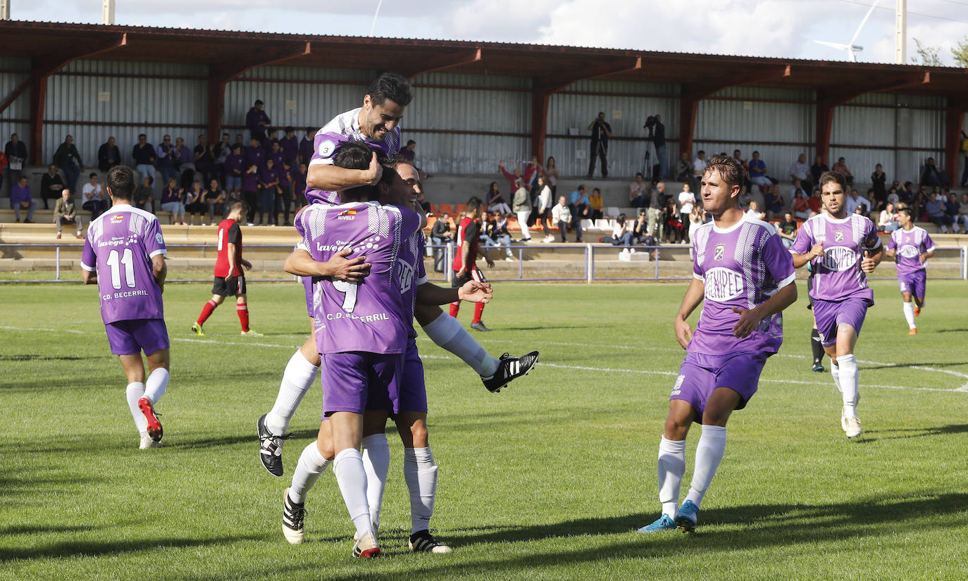 El C.D. Becerril consigue su primer punto de la temporada. 