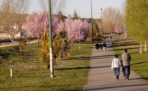 La zona, ya acondicionada apenas una década más tarde. 