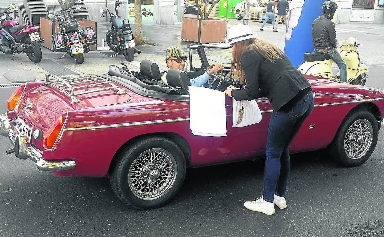Uno de los participantes en la pasada edición de Valladolid Motor Vintage.