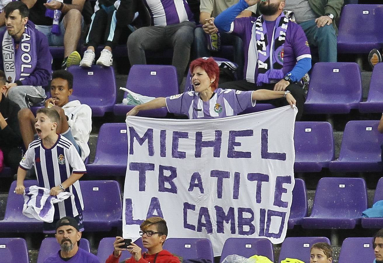 Óscar Plano adelantó al Real Valladolid después de una gran jugada llevada por Nacho, Guardiola y Toni Villa y empató Carlos Fernández