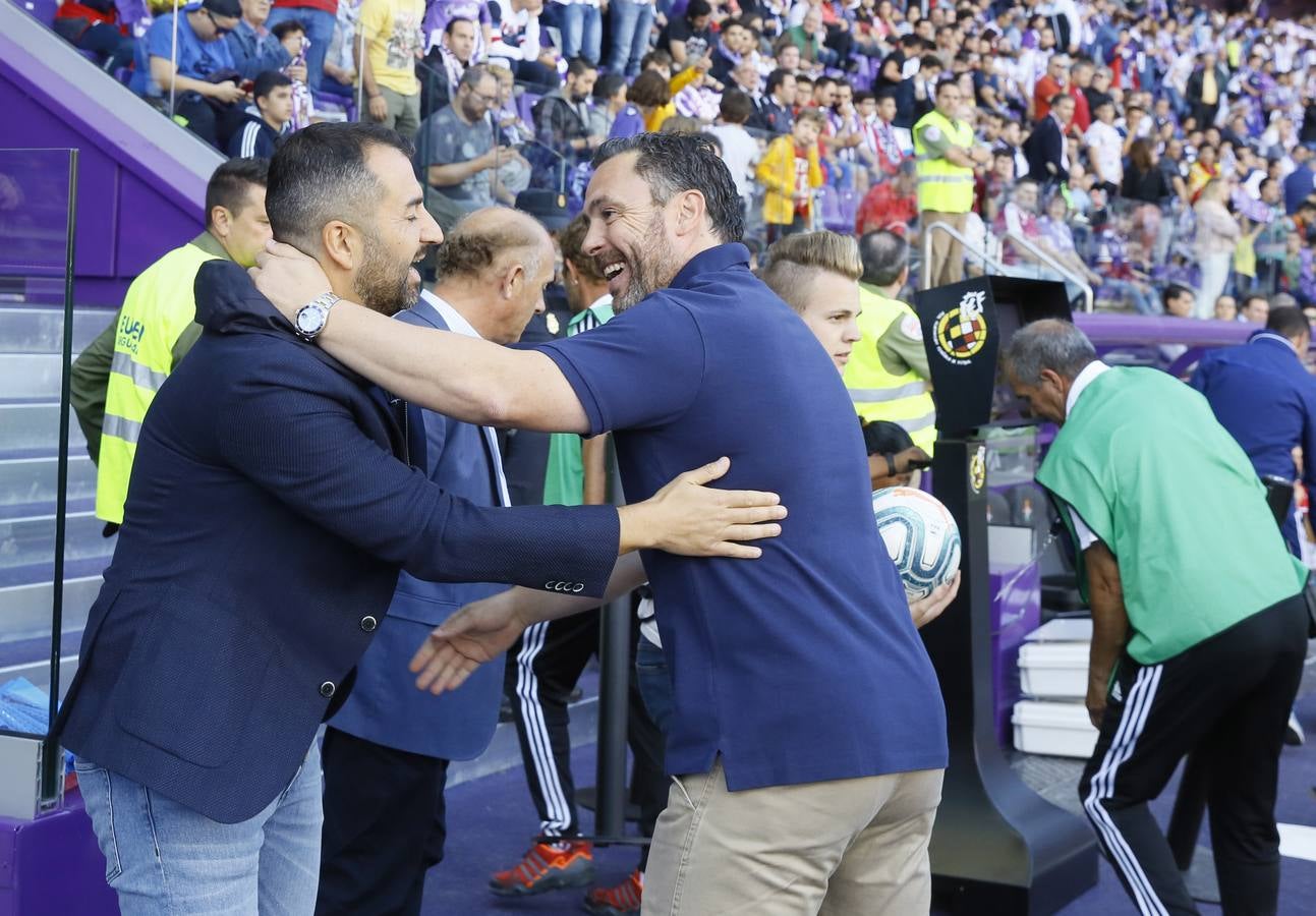 Óscar Plano adelantó al Real Valladolid después de una gran jugada llevada por Nacho, Guardiola y Toni Villa y empató Carlos Fernández