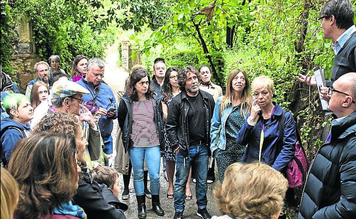 Lectura celebrada en el Romeral de San Marcos. 