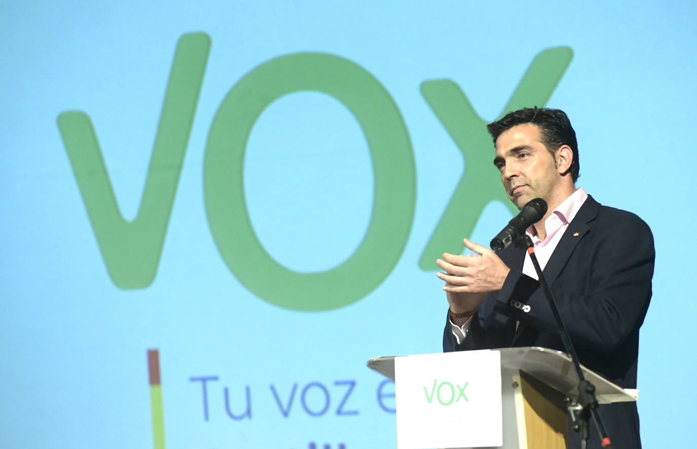 Javier García. Portavoz de Vox. Antes: 57.746,50€. Ahora: 65.619€ (+13,6%).