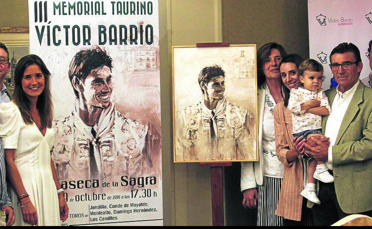 Familiares de Víctor Barrio. 