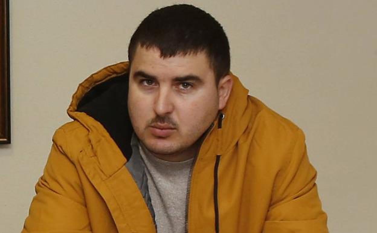 Luis Manuel Alonso, durante la rueda de prensa de ayer. 