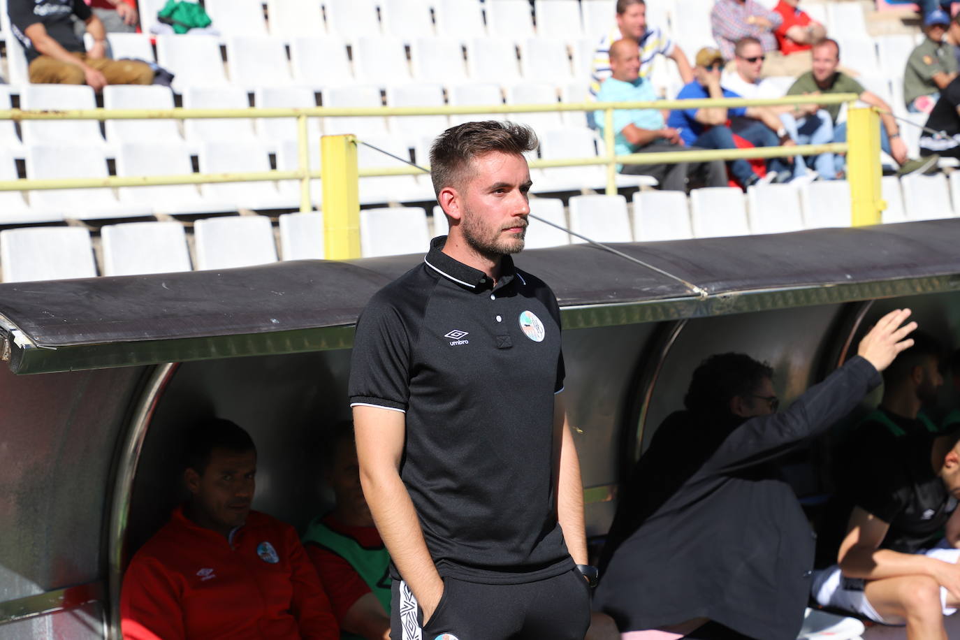 Partido del Burgos CF contra el Salamanca CF. 