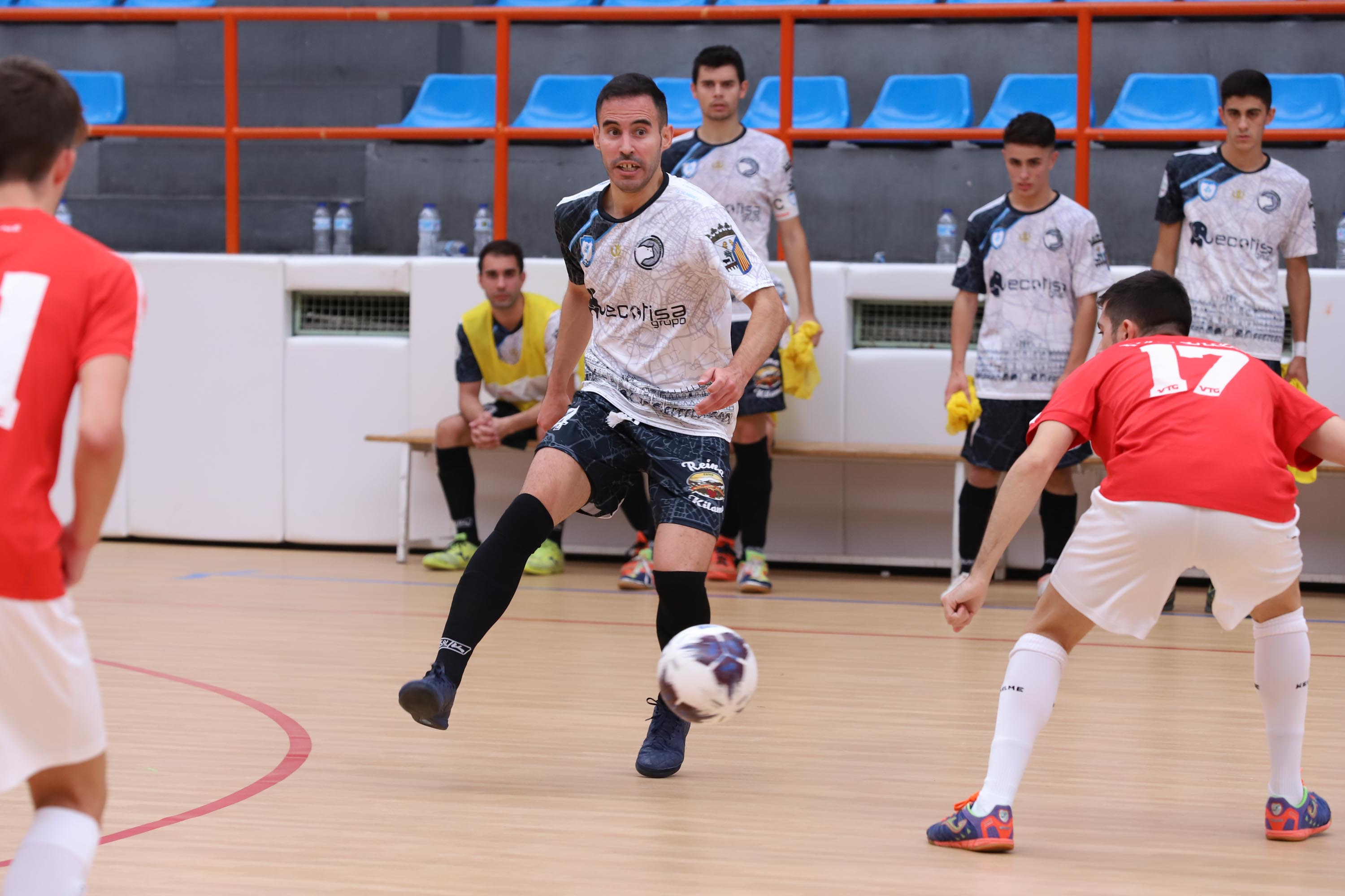 El partido de fútbol sala entre FS Salamanca Unionistas y el Tierno Galván. 