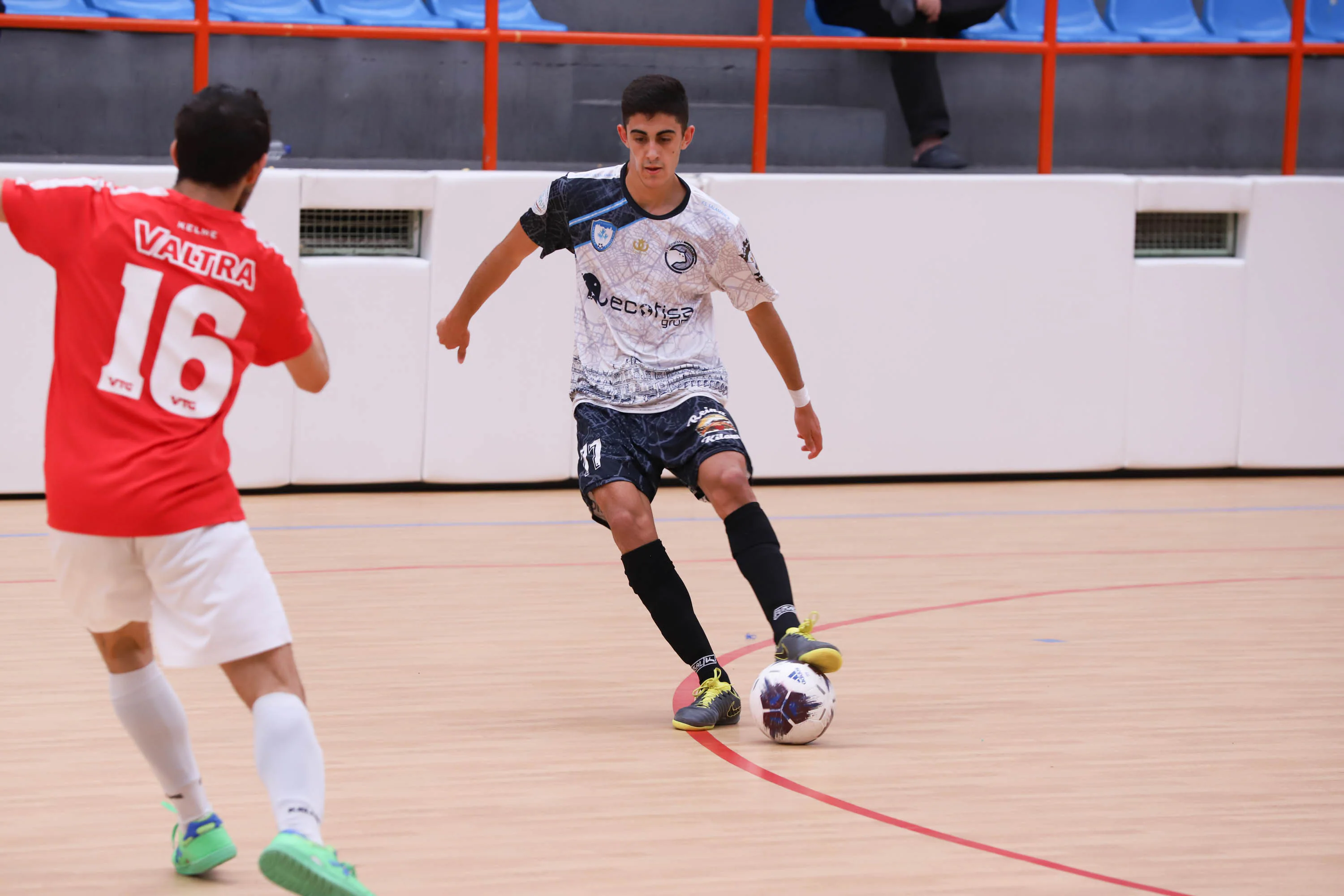 El partido de fútbol sala entre FS Salamanca Unionistas y el Tierno Galván. 