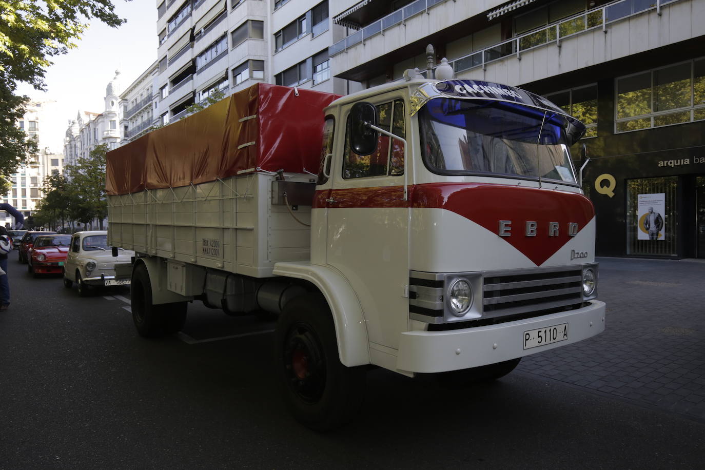 El Valladolid Motor Vintage celebra su séptima edición con récord de participación.