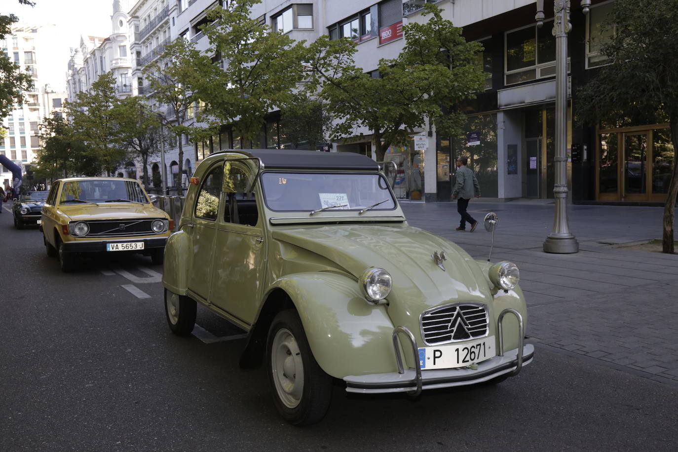 El Valladolid Motor Vintage celebra su séptima edición con récord de participación.