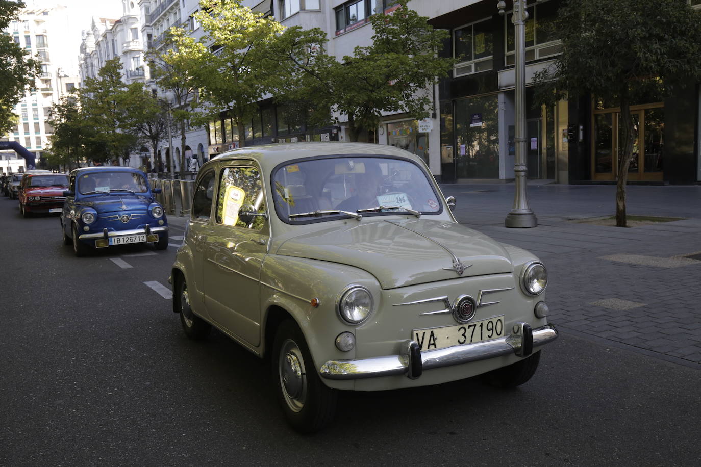 El Valladolid Motor Vintage celebra su séptima edición con récord de participación.