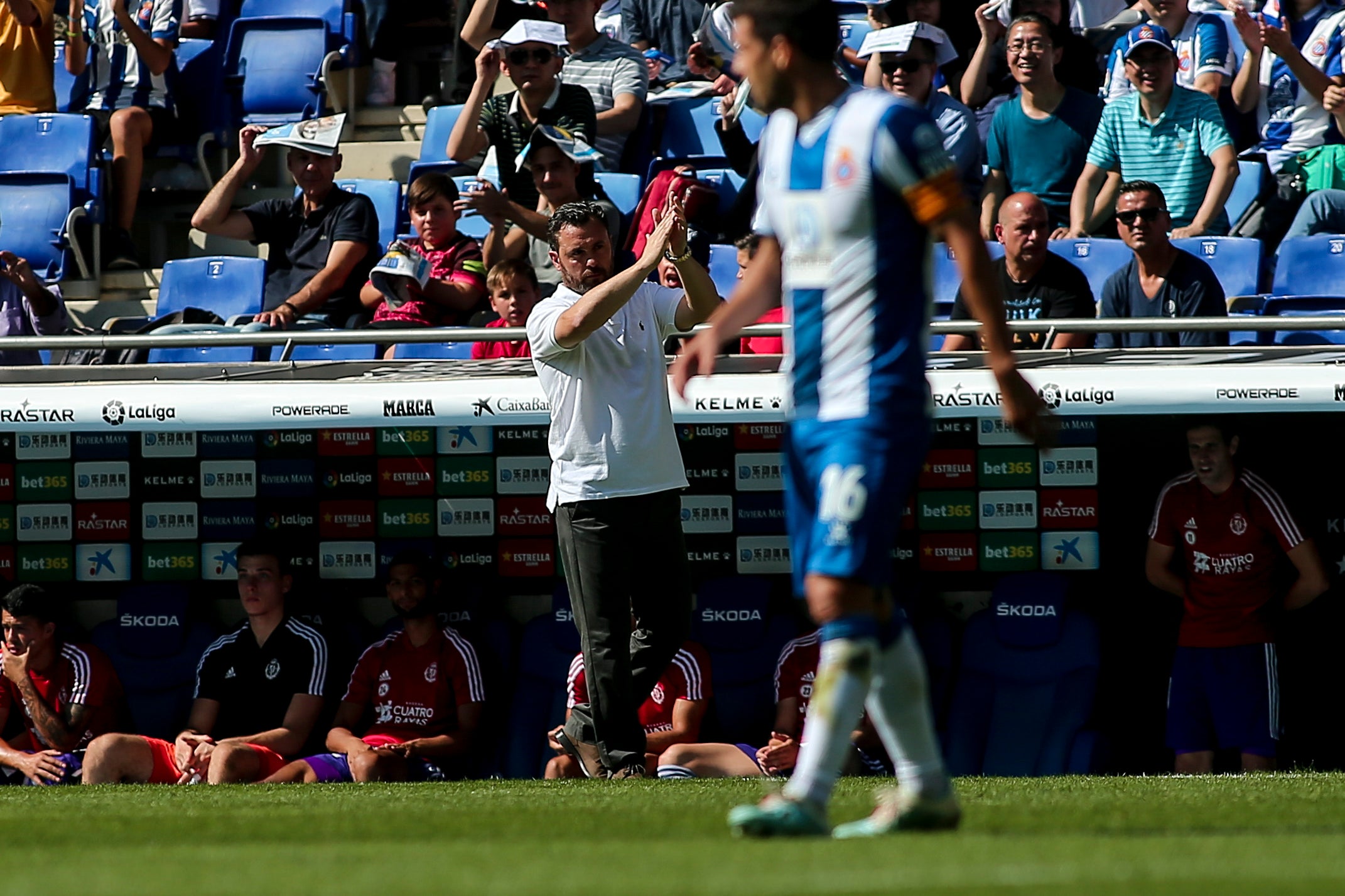 El Real Valladolid logra por primera vez sacar los tres puntos de Cornellà.