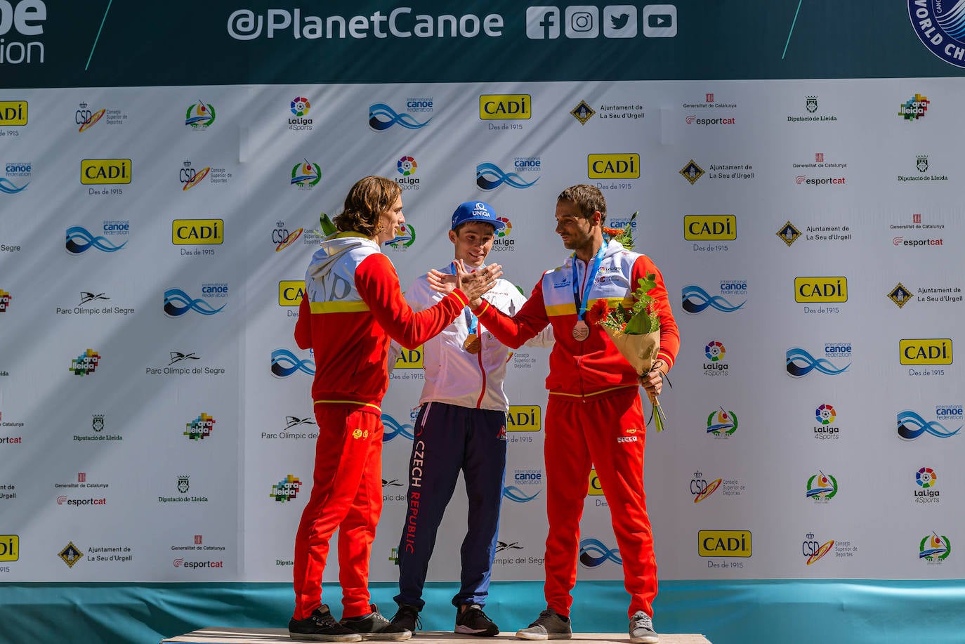 Fotos: David Llorente, plata en el campeonato del mundo de piragüismo