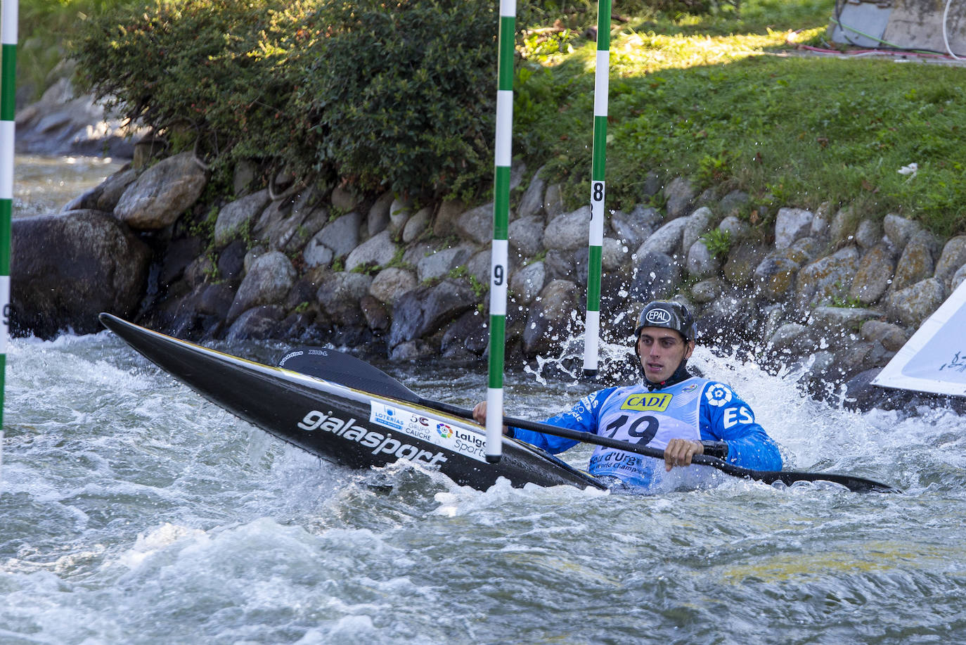 Fotos: David Llorente, plata en el campeonato del mundo de piragüismo