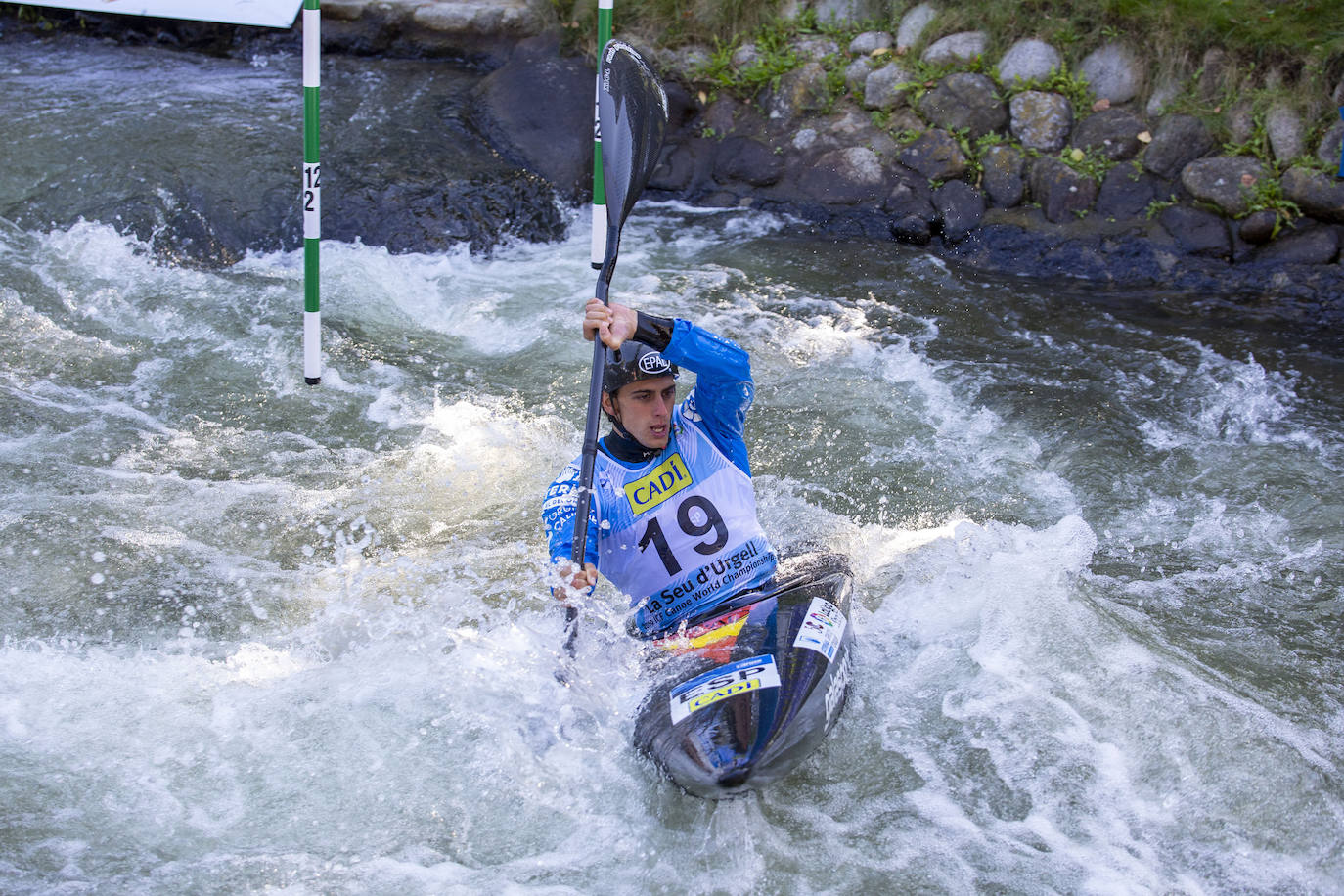 Fotos: David Llorente, plata en el campeonato del mundo de piragüismo