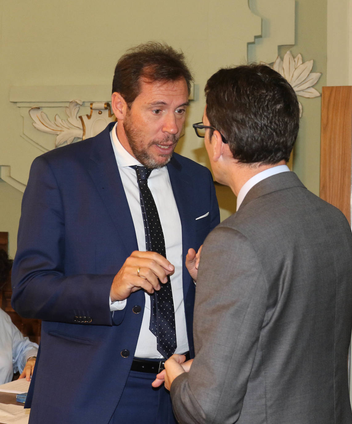 Pleno en el Ayuntamiento de Valladolid.