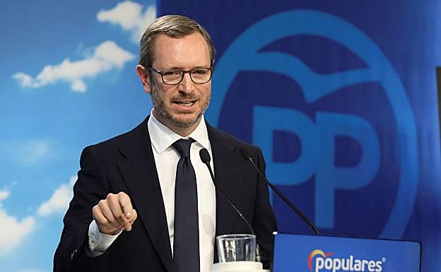 Javier Maroto, durante un acto del PP. 